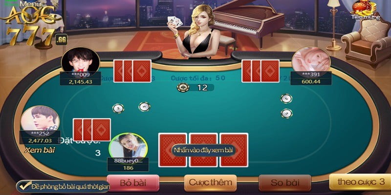 Nội dung cách chơi bài Poker chi tiết theo từng vòng