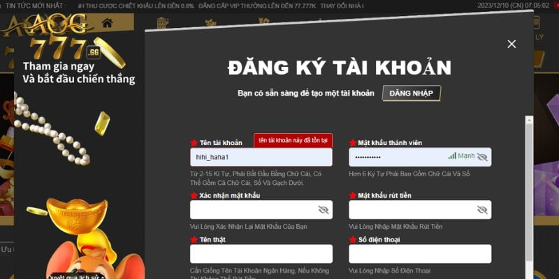 Chi tiết 3 bước đăng ký tài khoản KUBET nhanh chóng, đơn giản