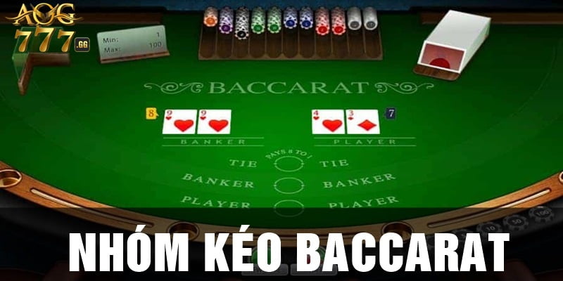 Nhóm kéo Baccarat là nơi được nhiều người tham gia tăng cơ hội chiến thắng