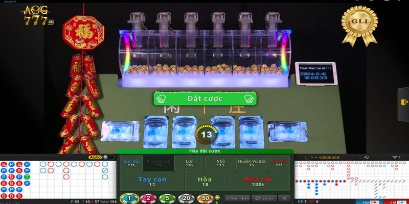 6789 phù hợp với bàn chơi nhịp ngắn