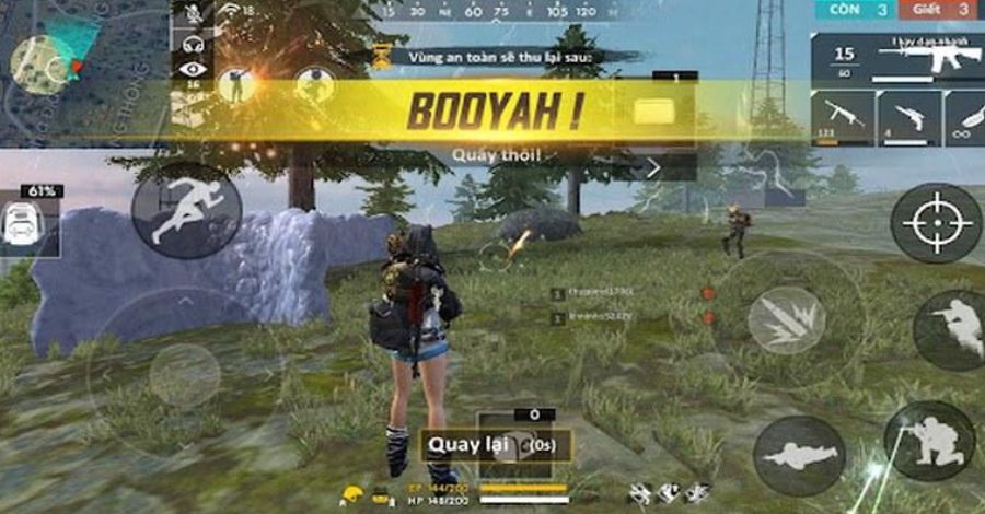 Người chơi cần lưu ý chạy Bo để không mất máu đến chết